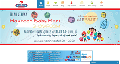 Desktop Screenshot of maureenbabymart.com